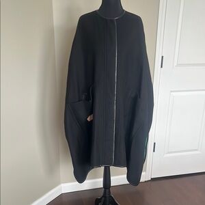 Black Cape Coat